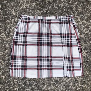 SHEIN Plaid Skirt Size Large